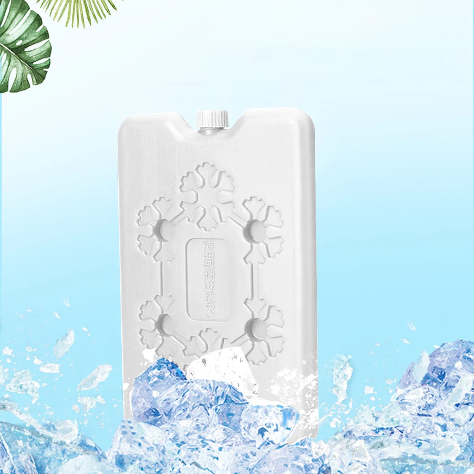 Reusable Cooler Ice Pack Heavy Duty Ice Chillers Ice Cooling Packs for Lunch Bag Tote Bags Coolers Safe Efficient